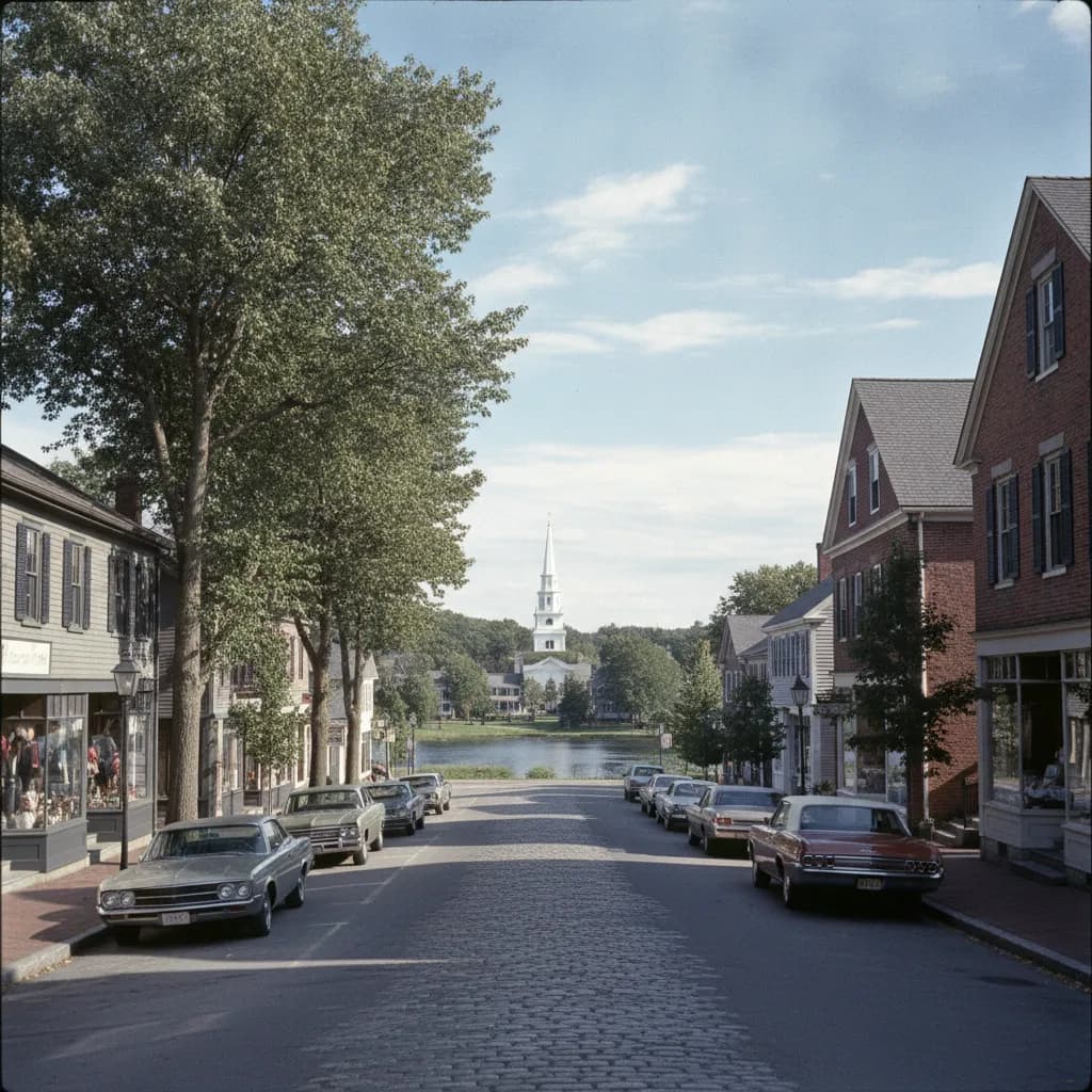View of Middleborough, MA