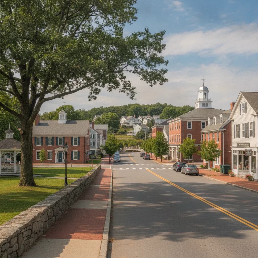 View of Middleton, MA