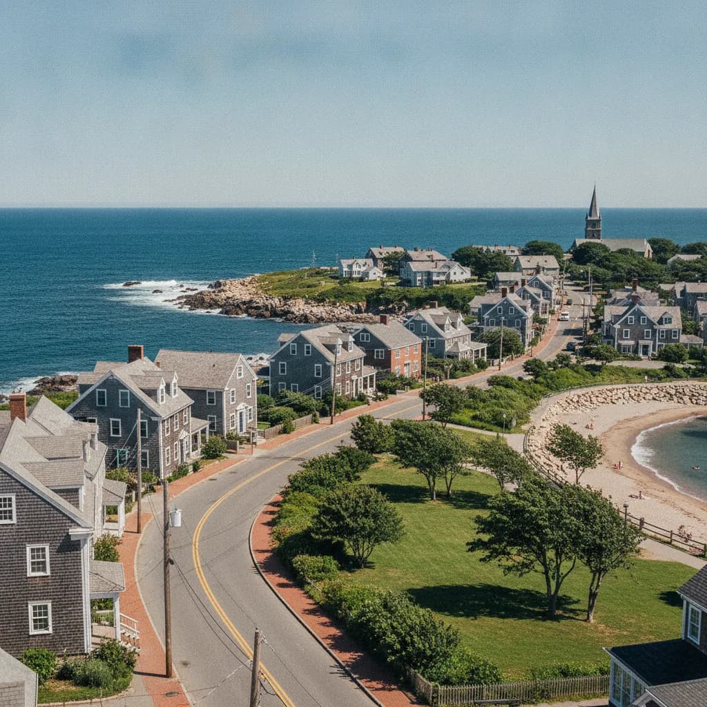 View of Nahant, MA