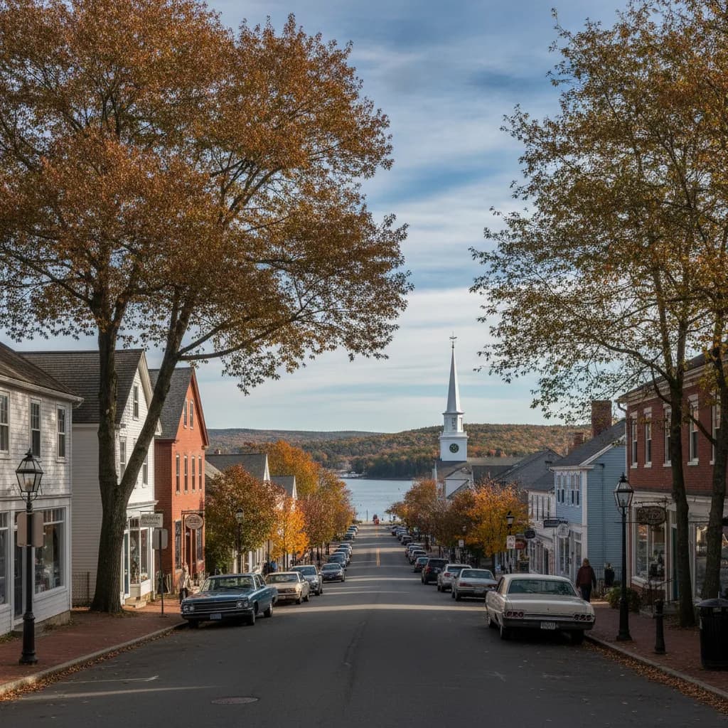 View of Newbury, MA