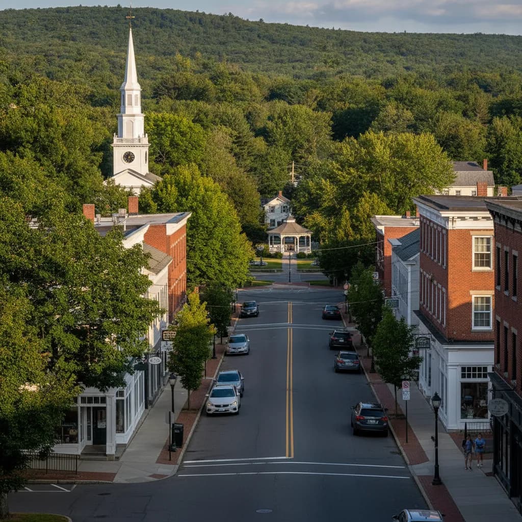 View of Northborough, MA