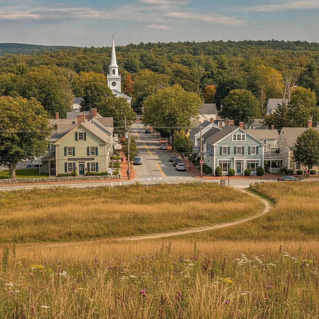 View of Norwell, MA