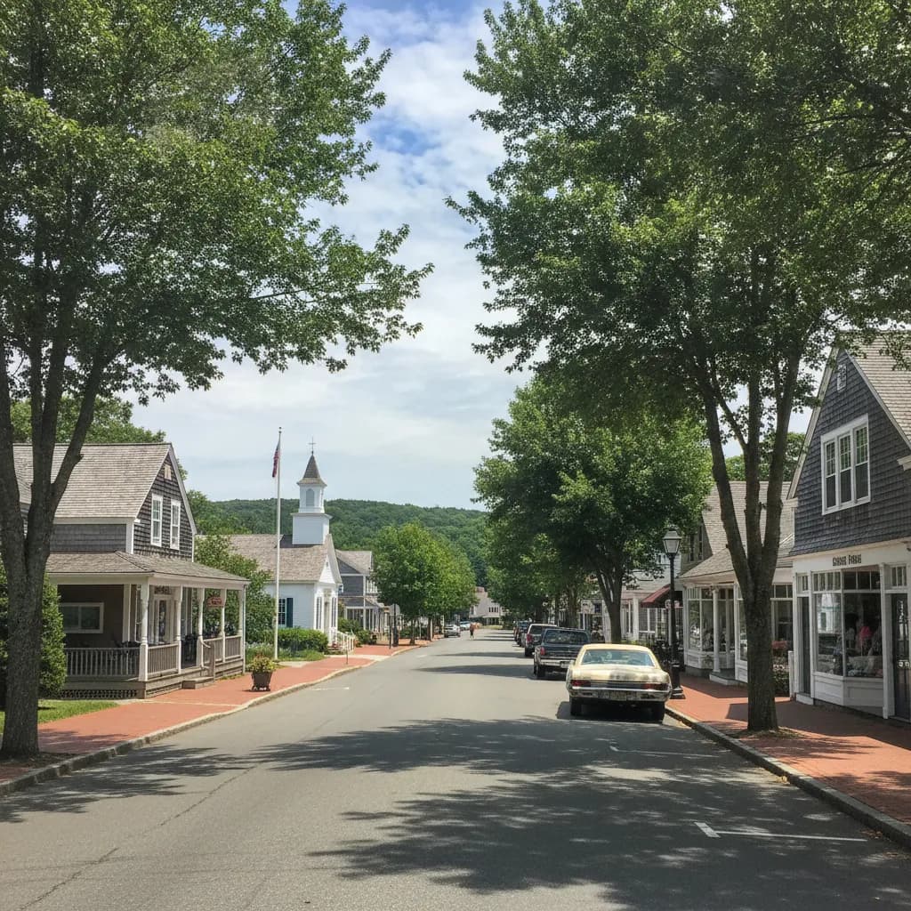 View of Orleans, MA