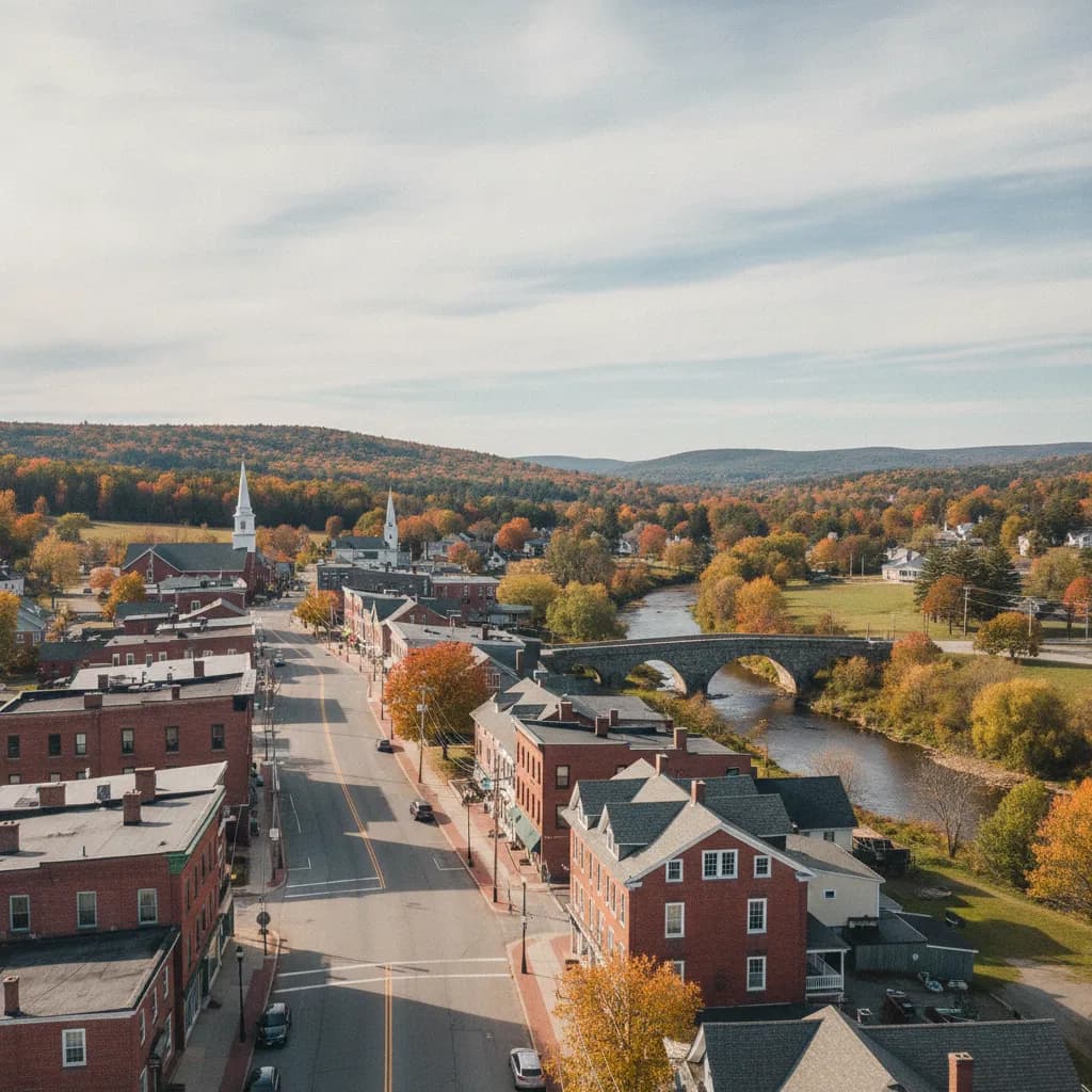 View of Palmer, MA