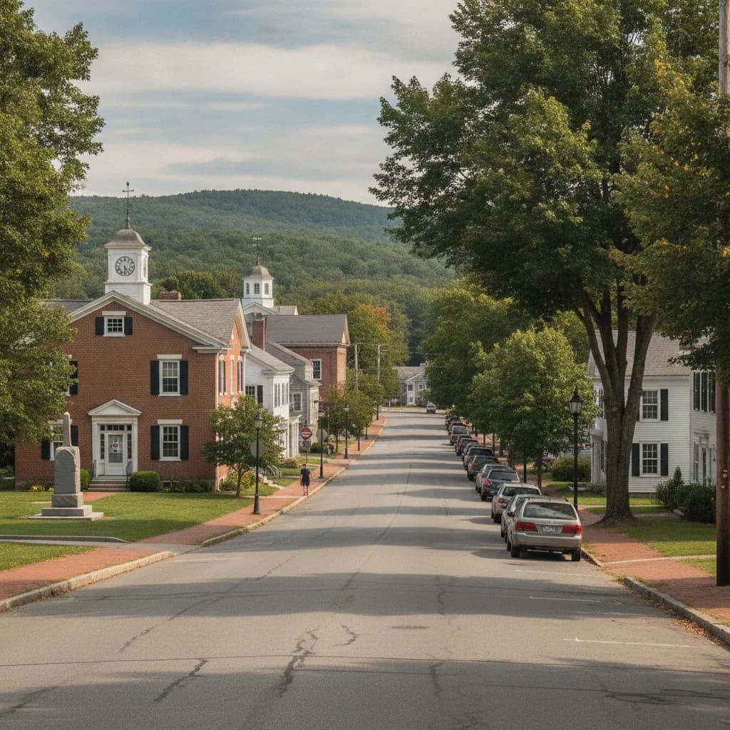 View of Paxton, MA