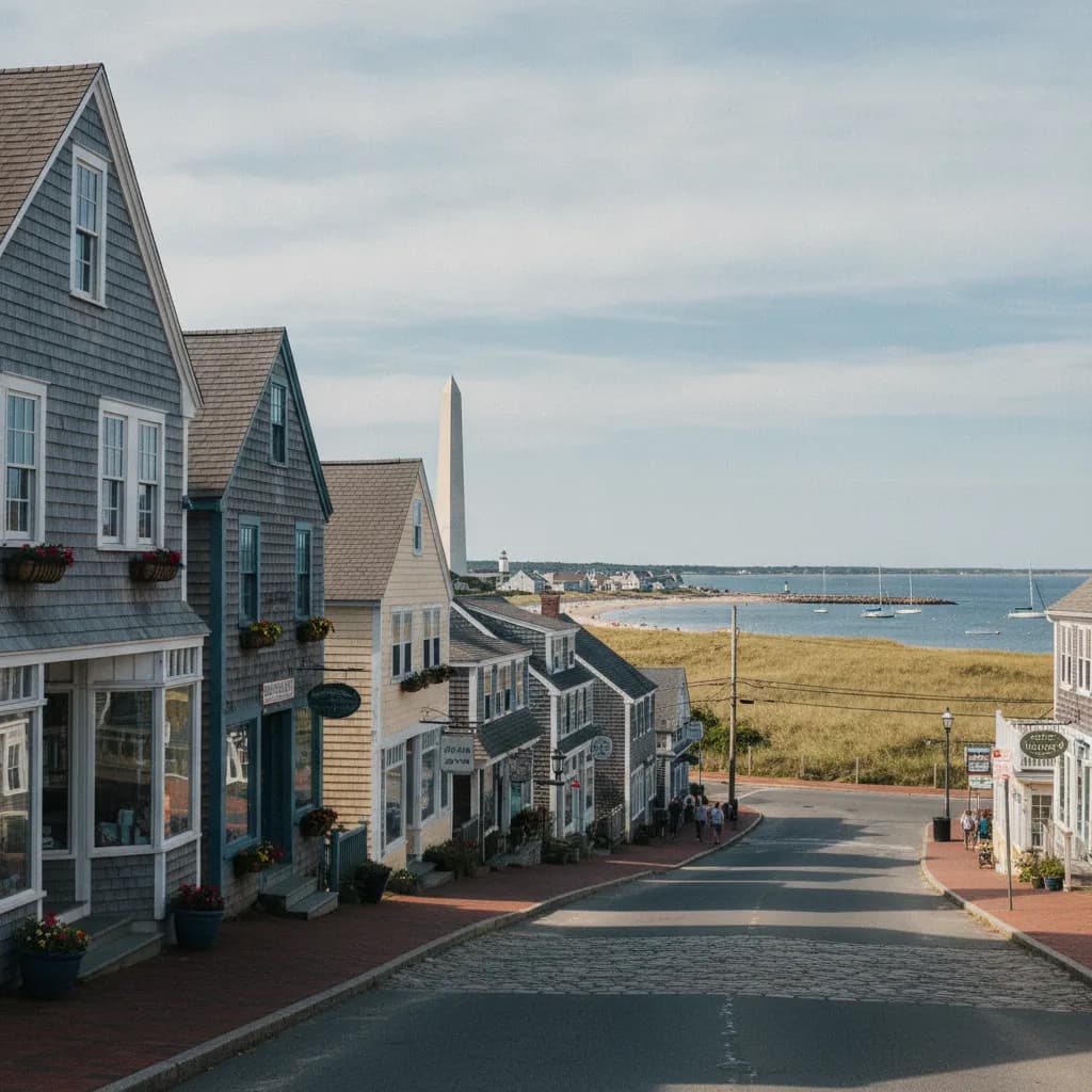 View of Provincetown, MA