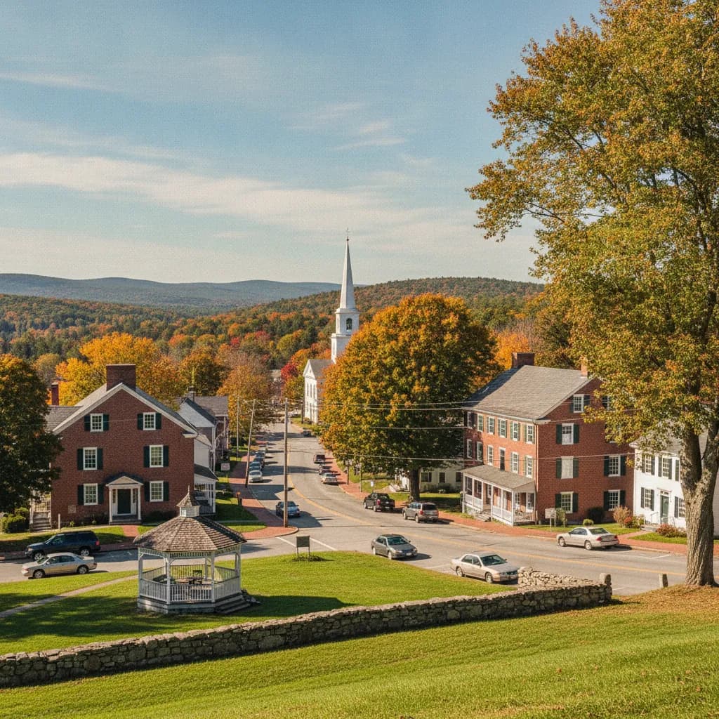 View of Rutland, MA