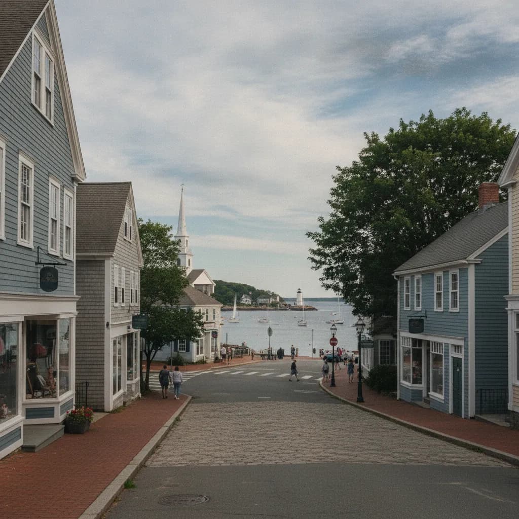 View of Scituate, MA