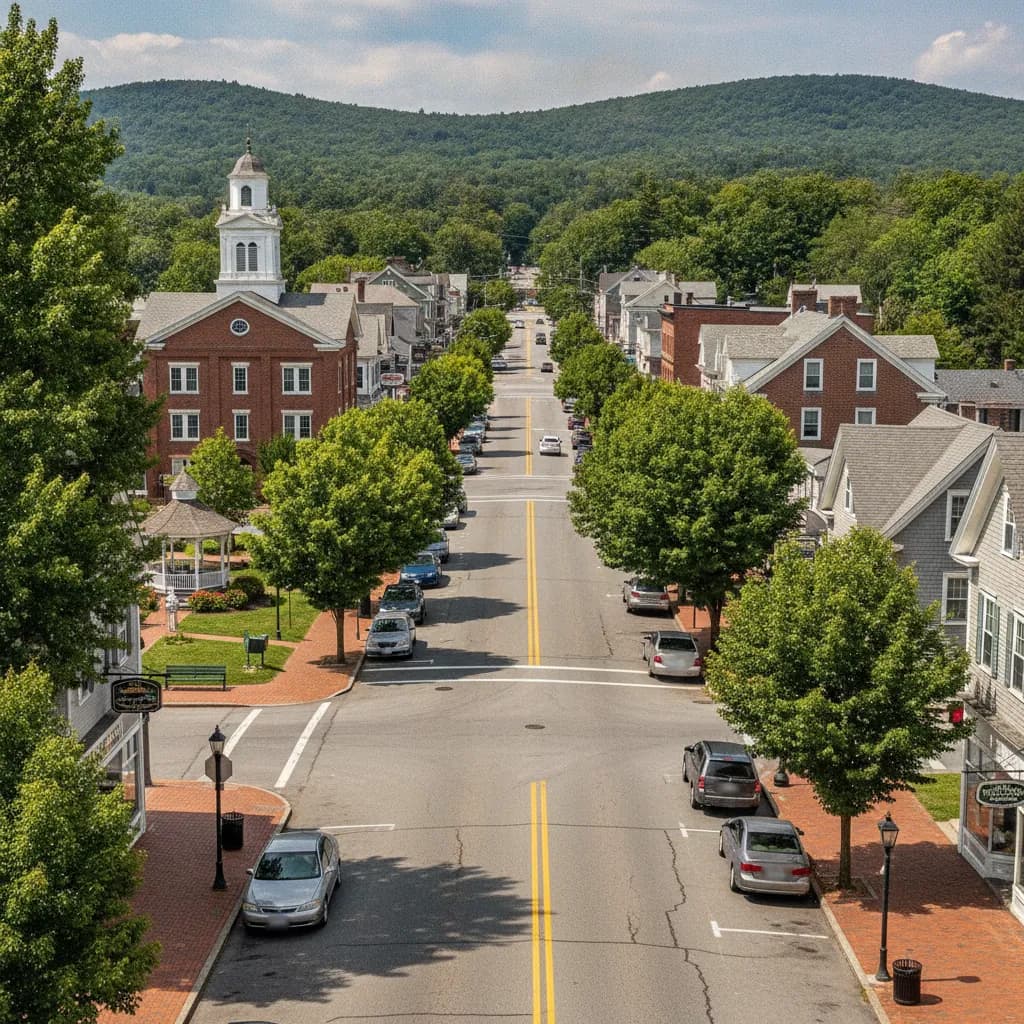 View of Shirley, MA