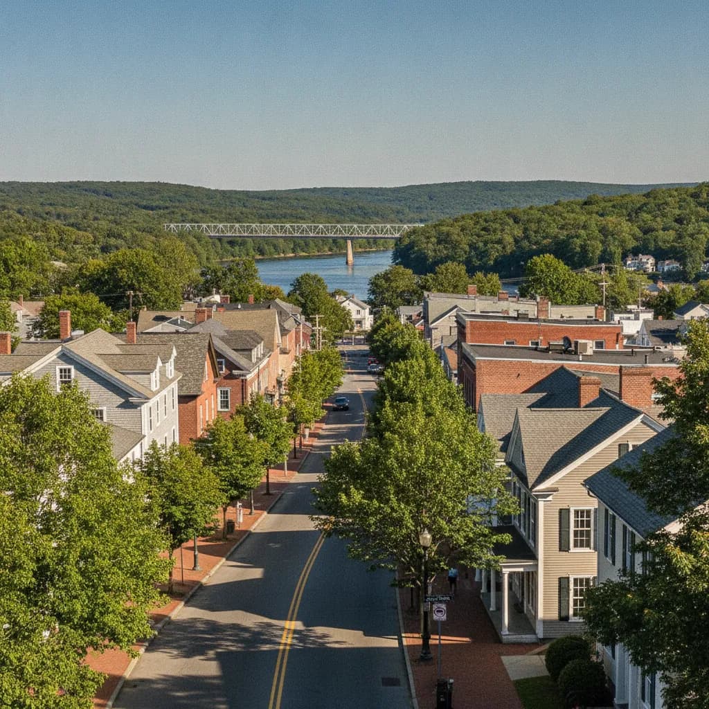 View of Somerset, MA