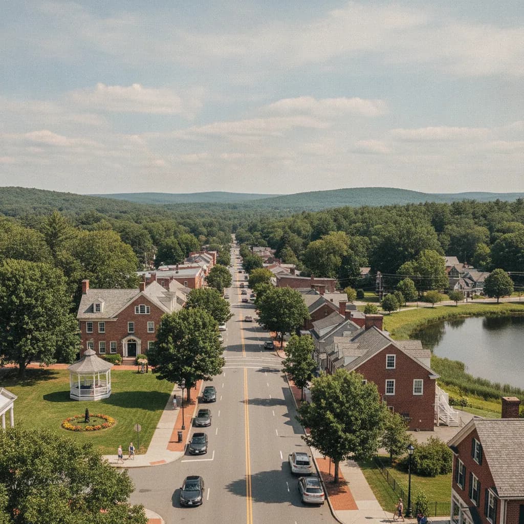 View of Southwick, MA
