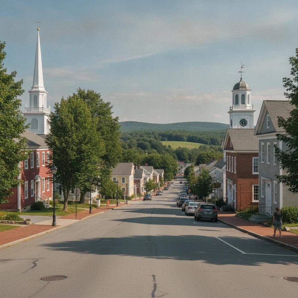 View of Sterling, MA