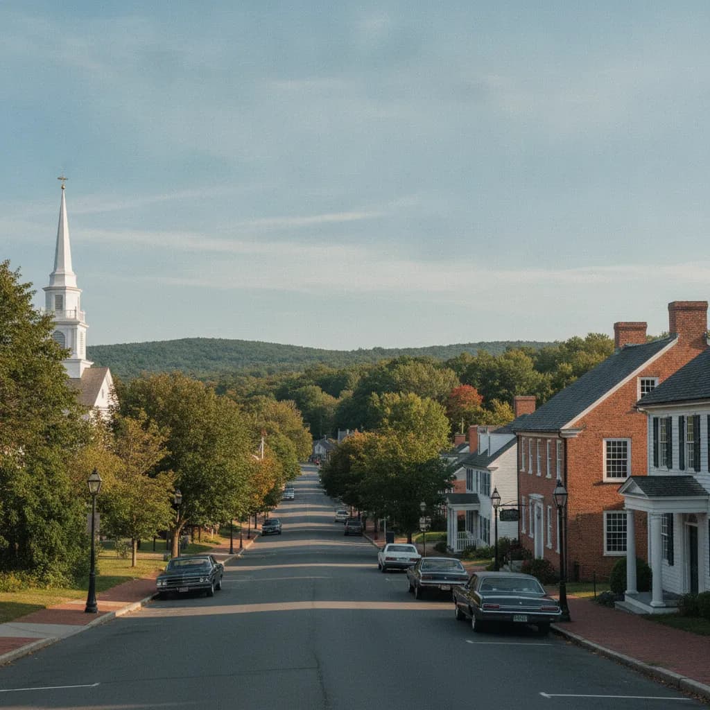 View of Sturbridge, MA