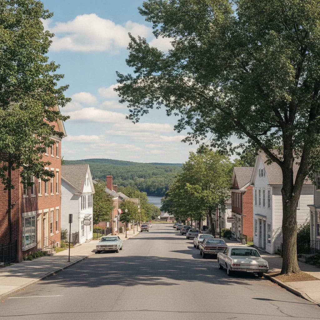 View of Swansea, MA