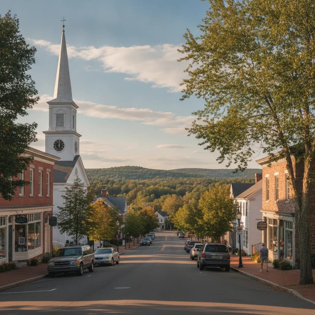 View of Templeton, MA