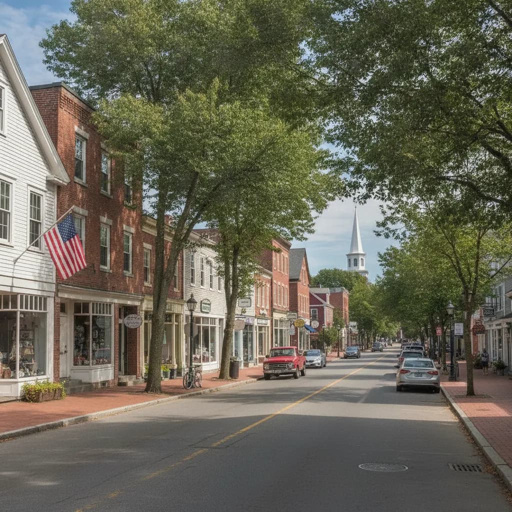 View of Tewksbury, MA