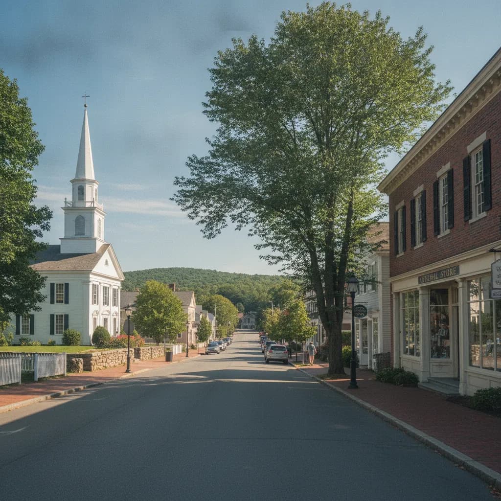 View of Topsfield, MA