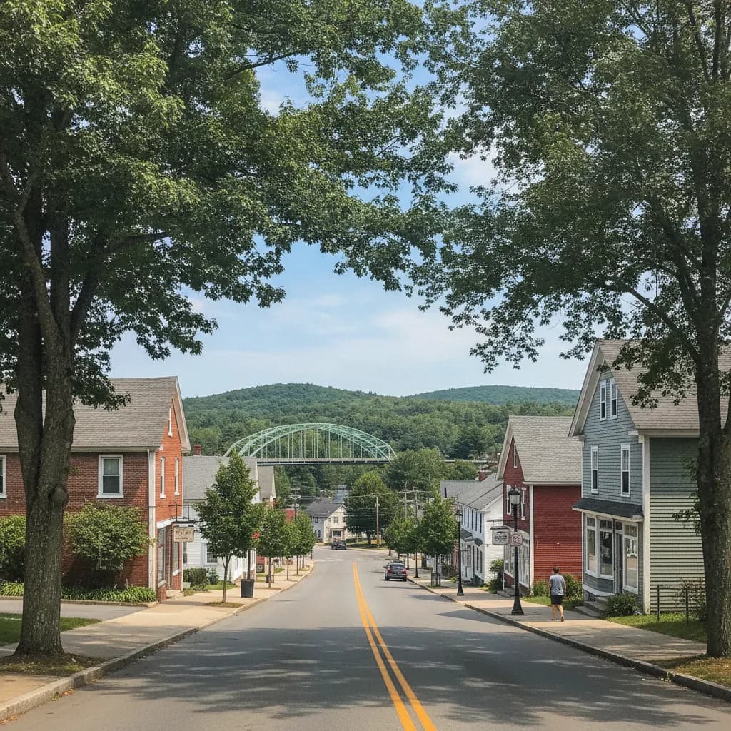 View of Tyngsborough, MA