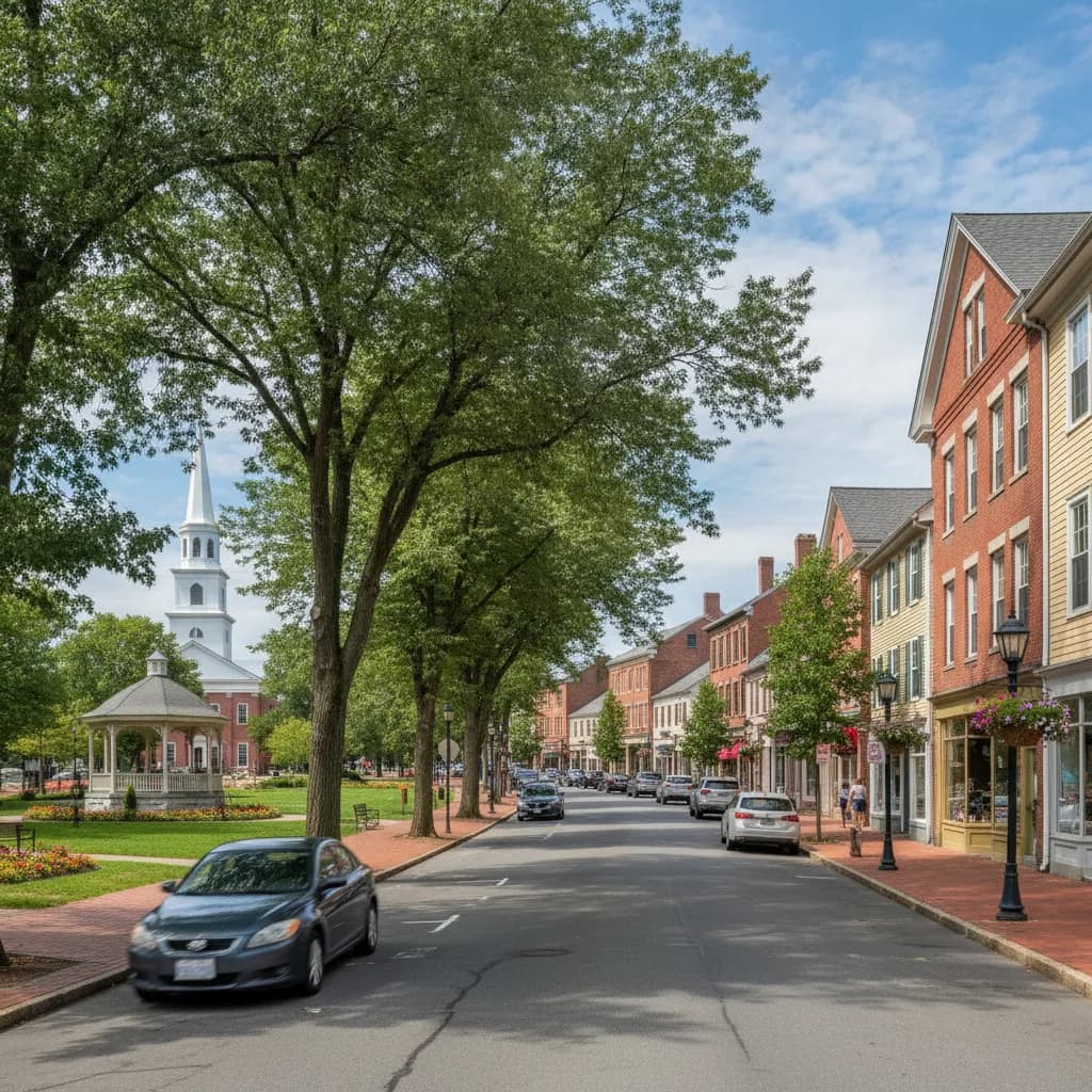 View of Westborough, MA