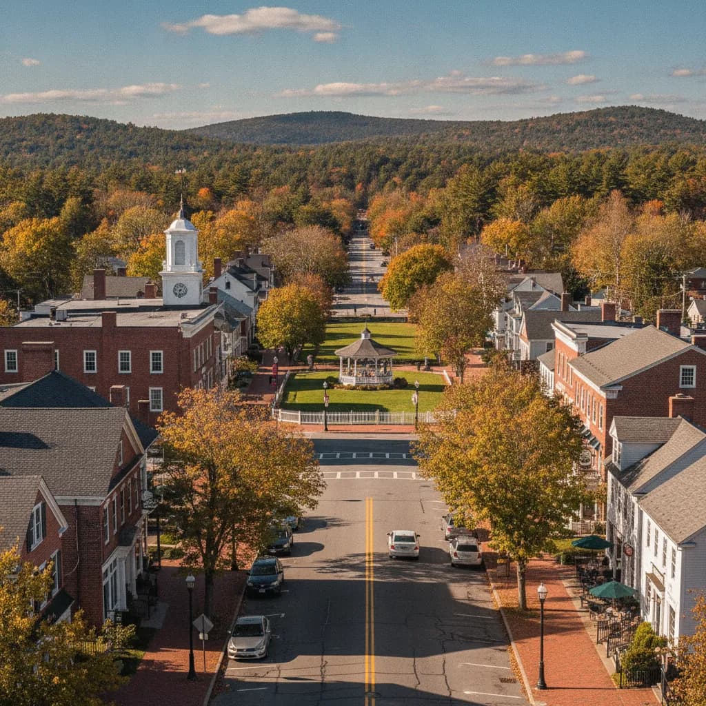 View of Wilbraham, MA
