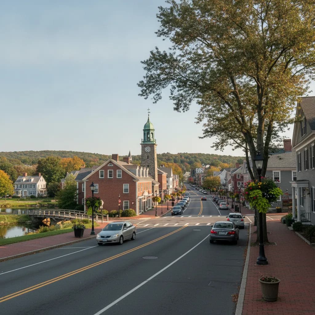 View of Winchester, MA
