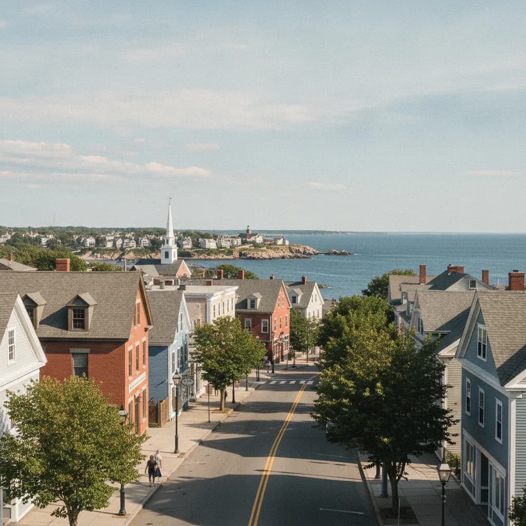 View of Winthrop, MA