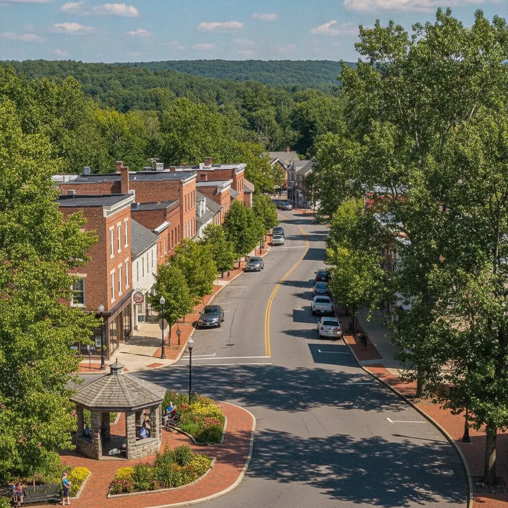 View of Abingdon, MD