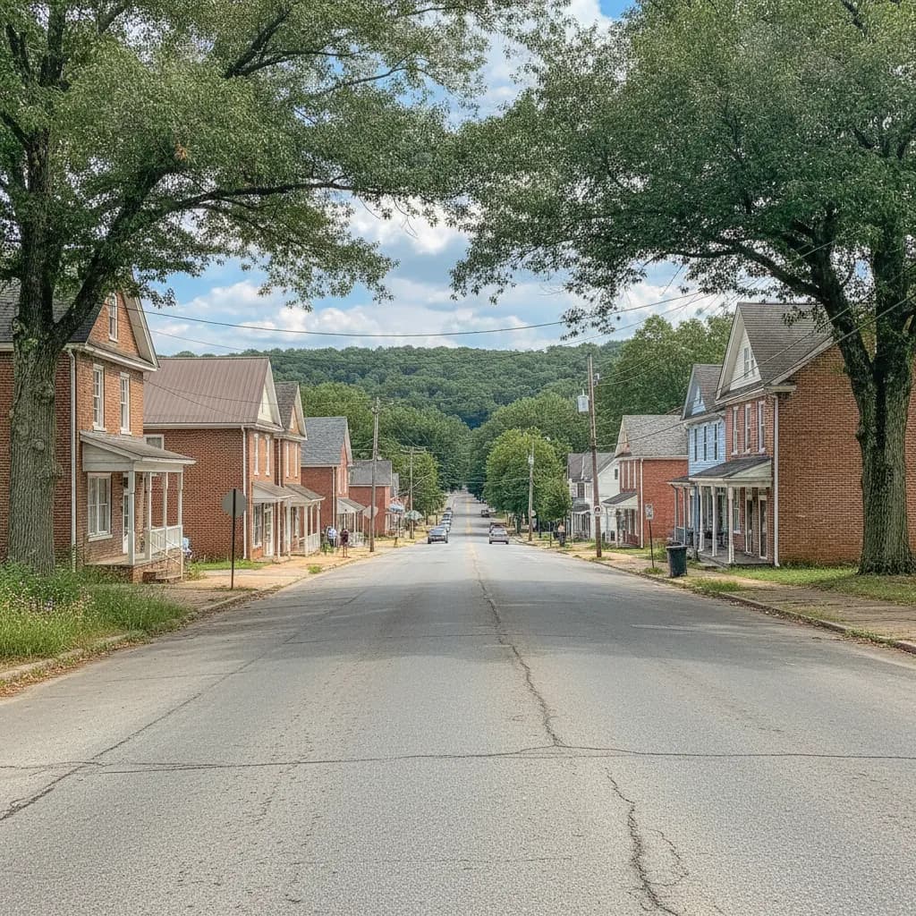 View of Bensville, MD