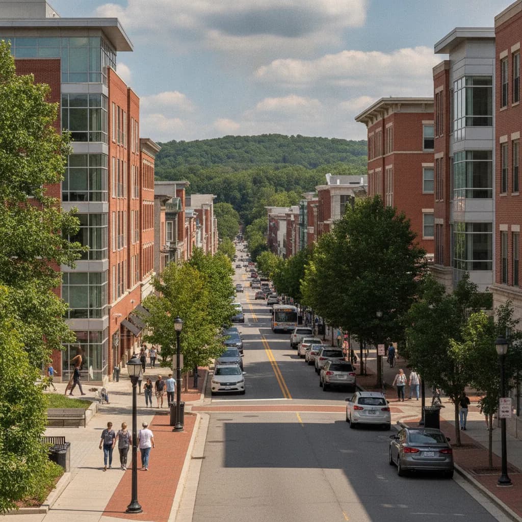 View of Bethesda, MD