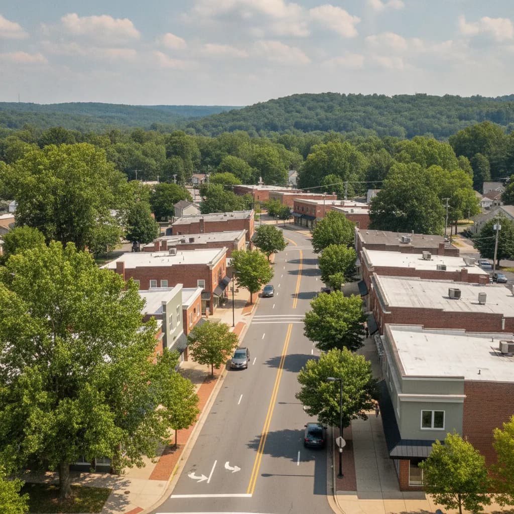 View of Burtonsville, MD