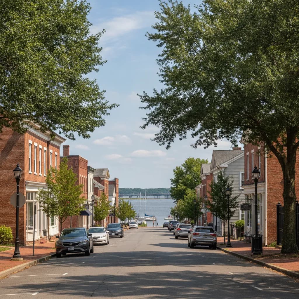 View of Cambridge, MD