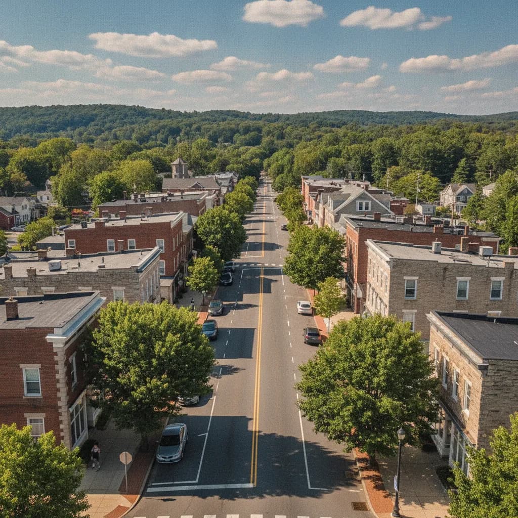 View of Catonsville, MD