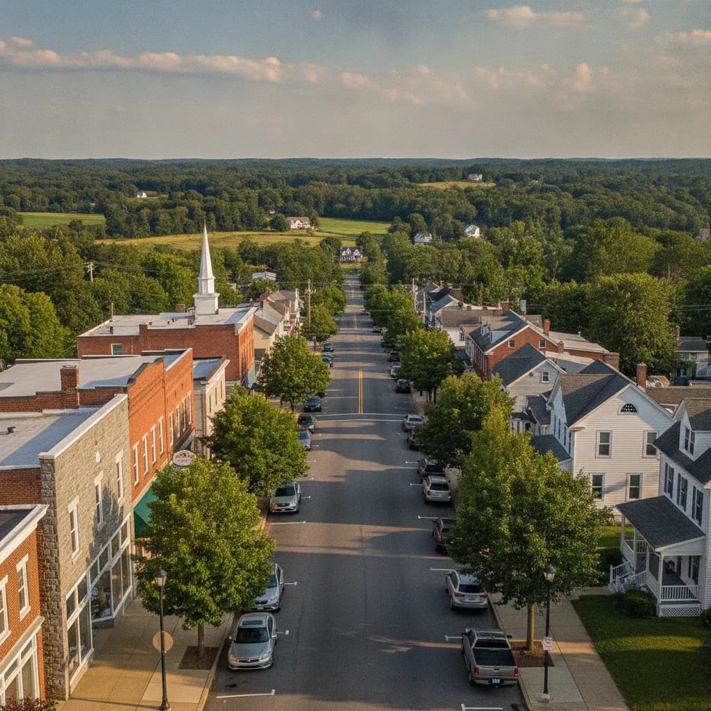 View of Clarksburg, MD
