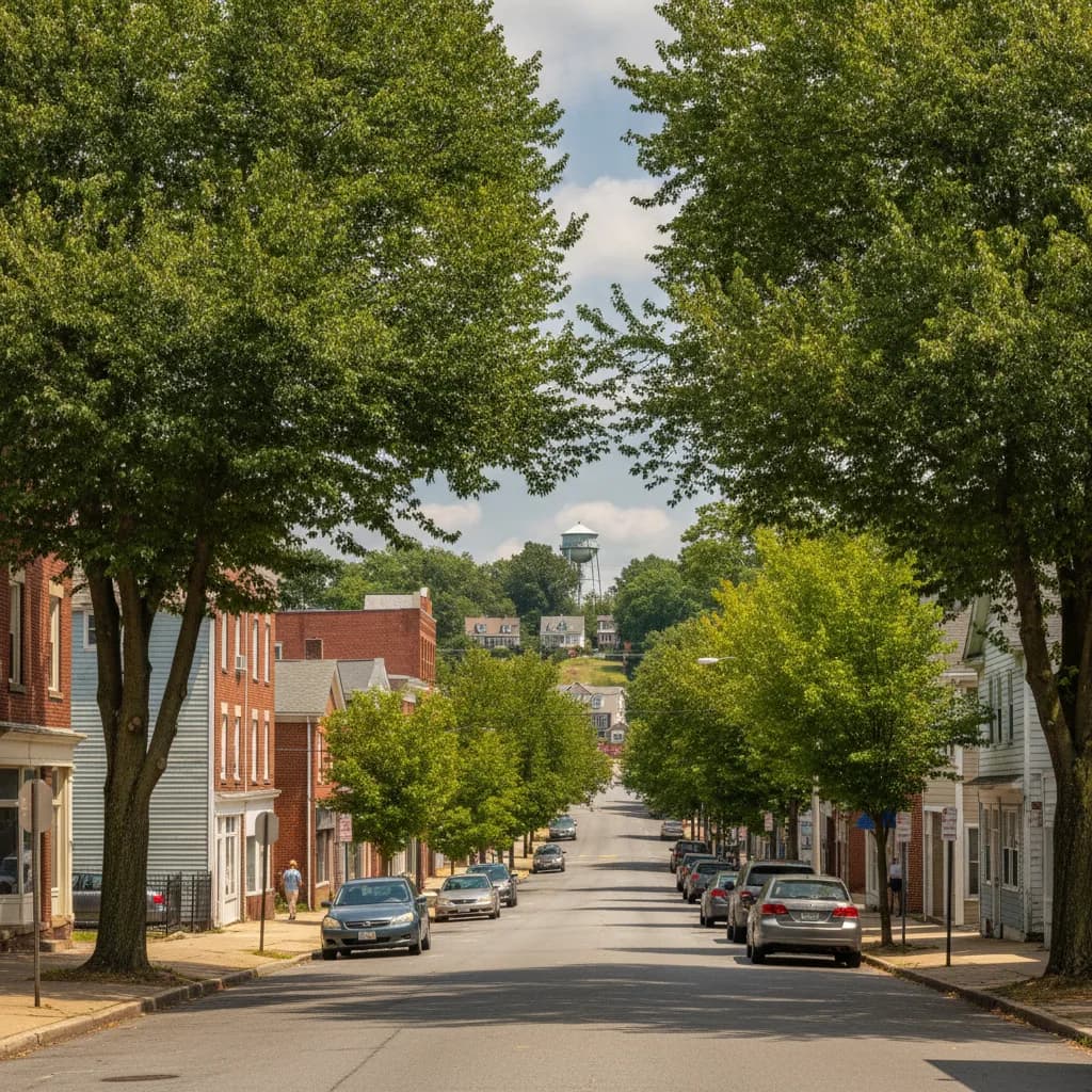 View of Coral Hills, MD