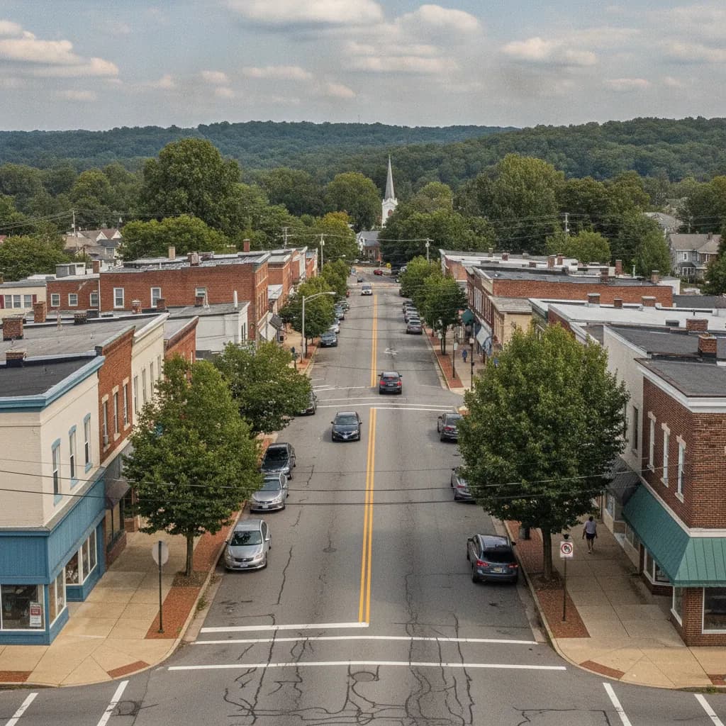 View of East Riverdale, MD