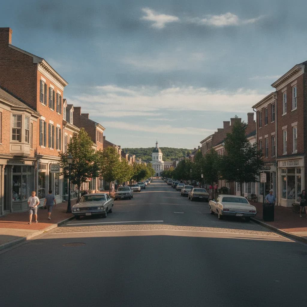 View of Easton, MD