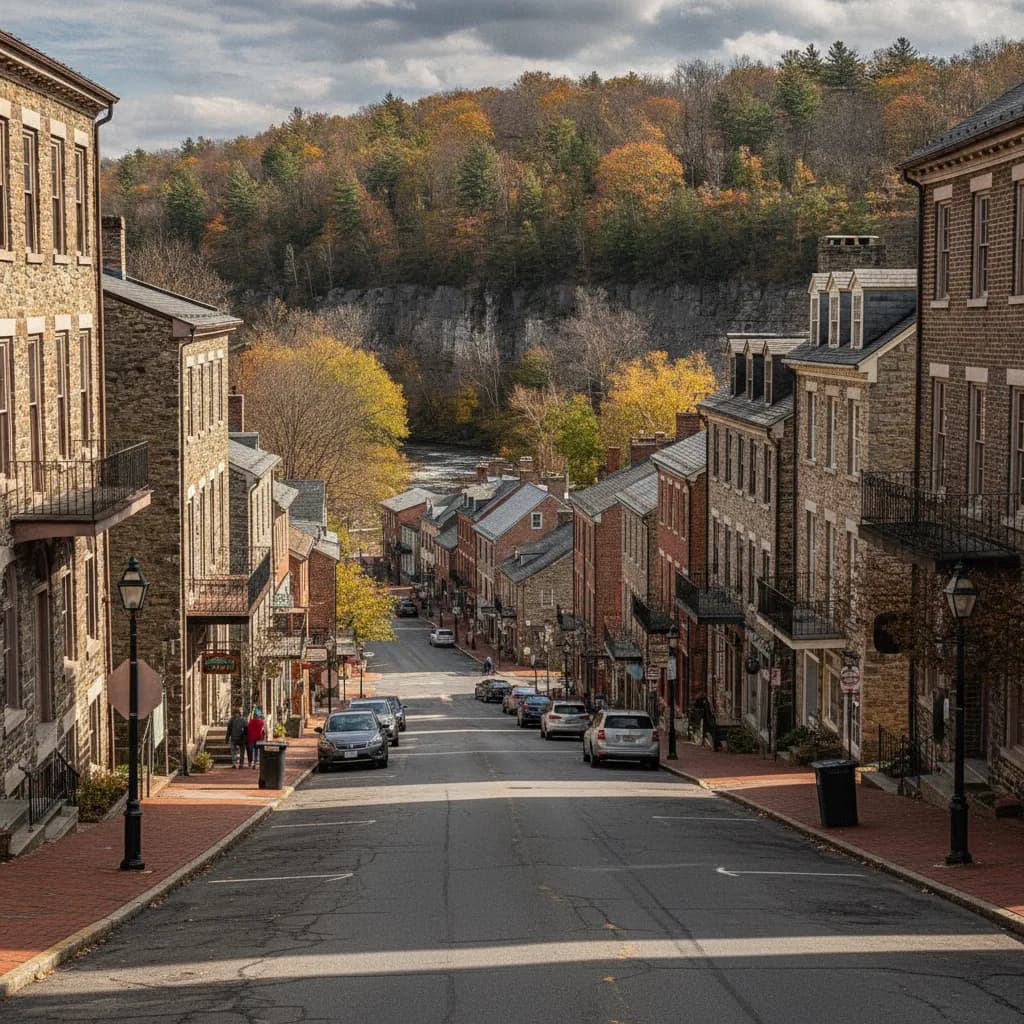 View of Ellicott City, MD