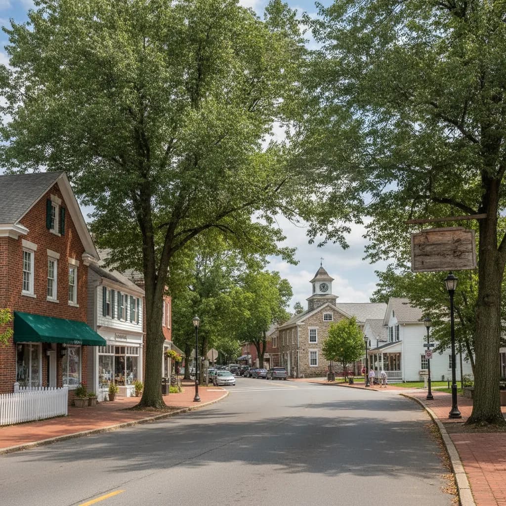View of Four Corners, MD