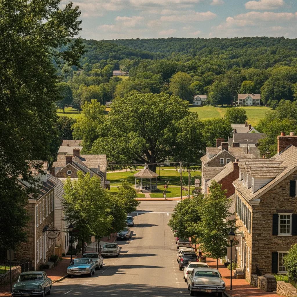 View of Garrison, MD