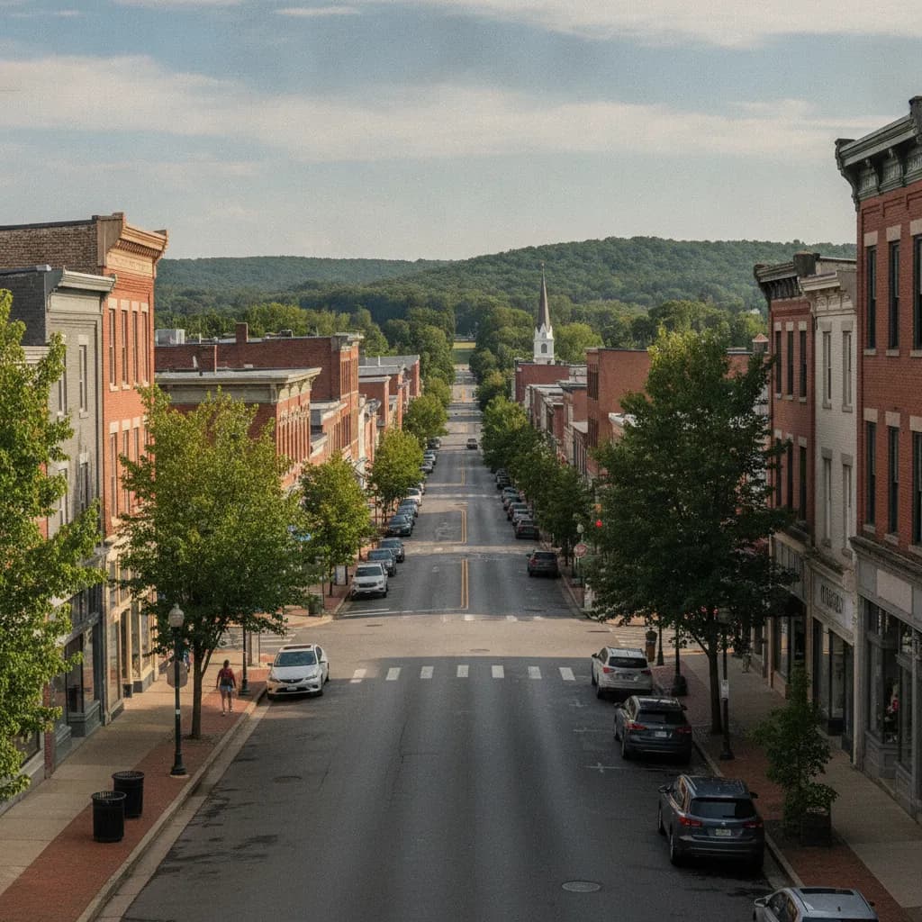 View of Hagerstown, MD