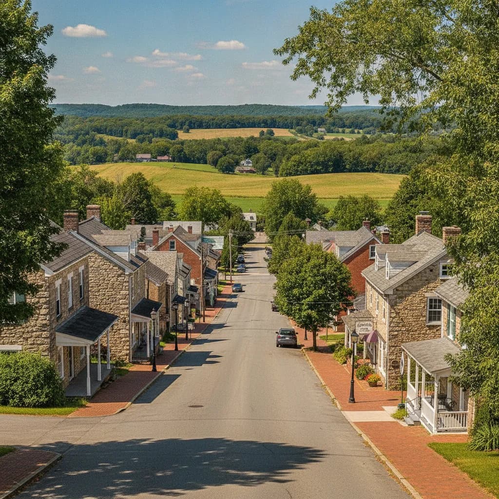 View of Linganore, MD