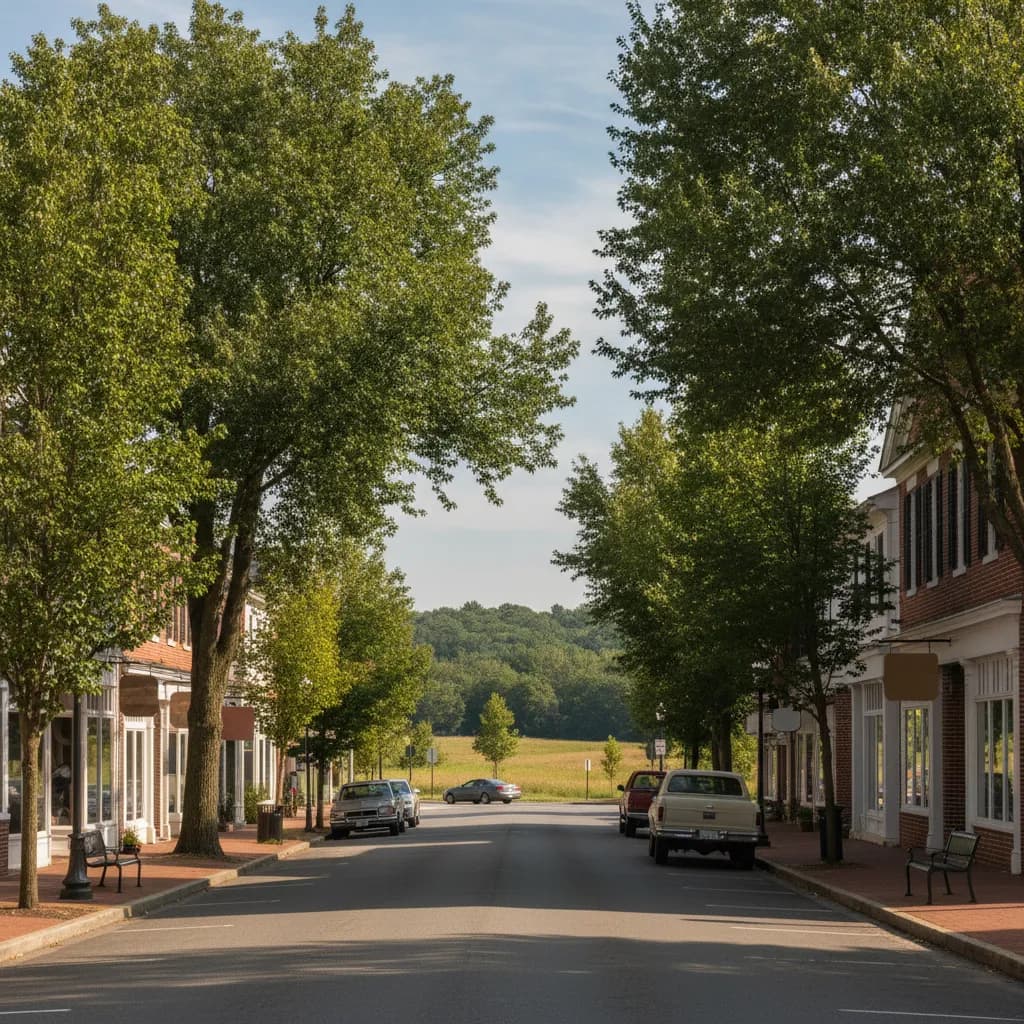 View of Marlboro Meadows, MD