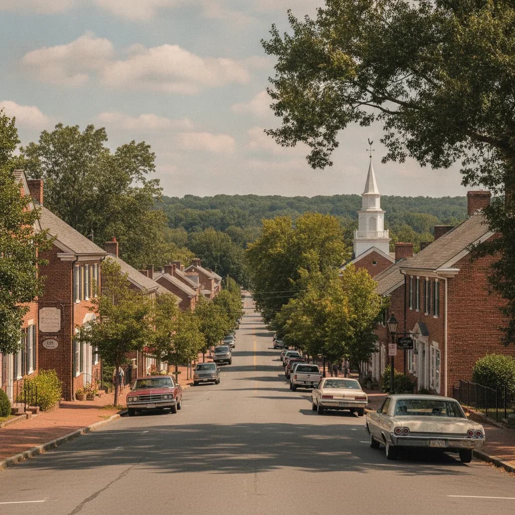 View of Marlboro Village, MD