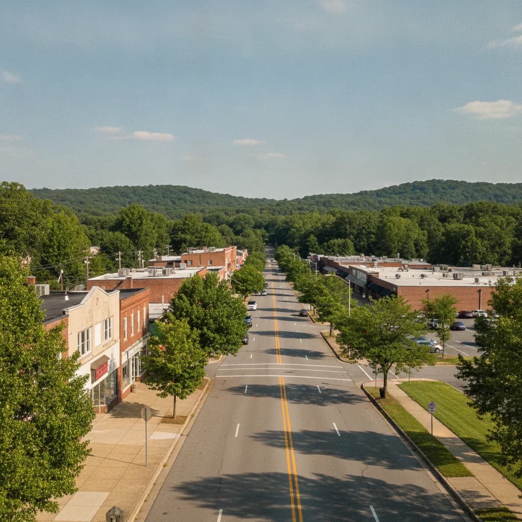 View of Marlow Heights, MD
