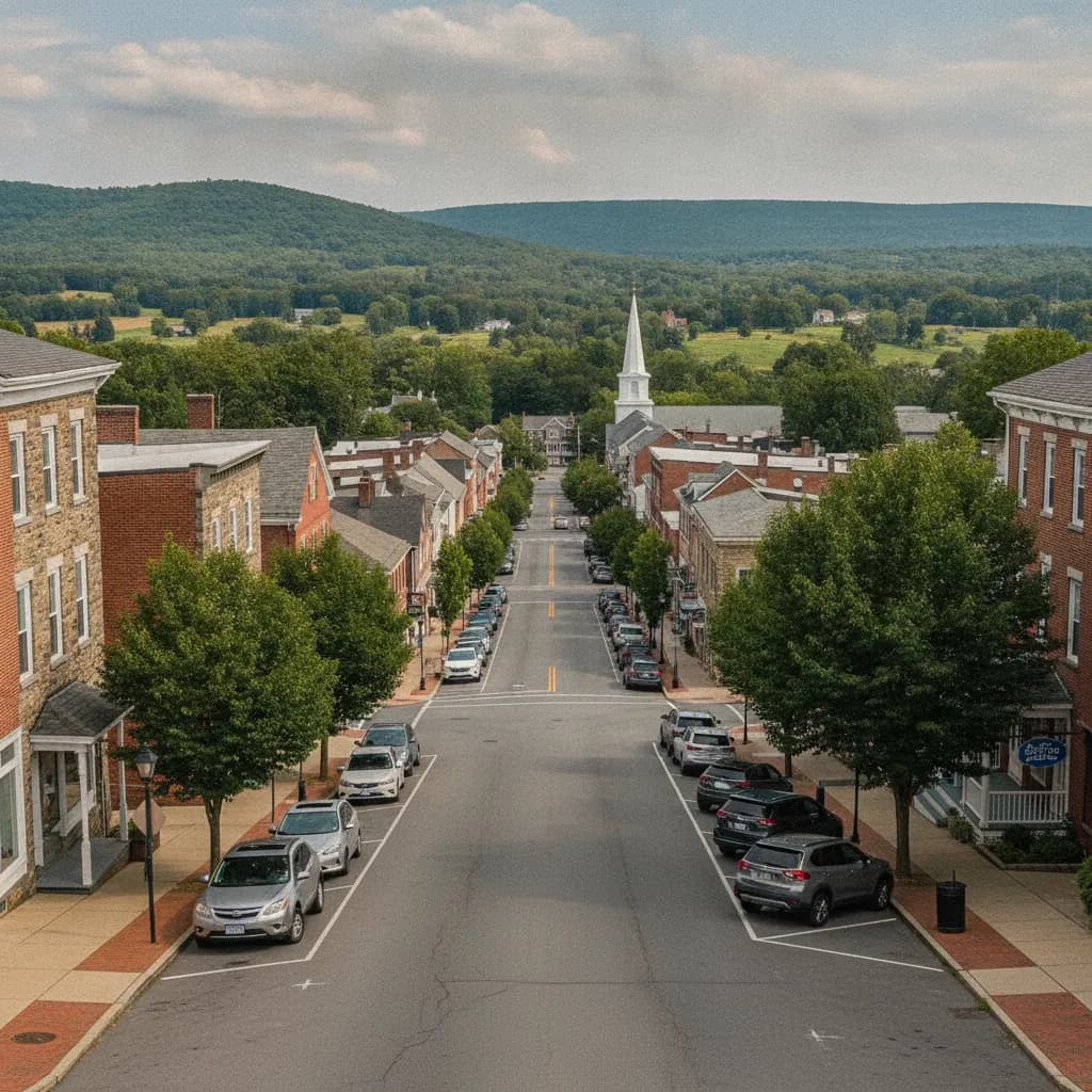 View of Middletown, MD