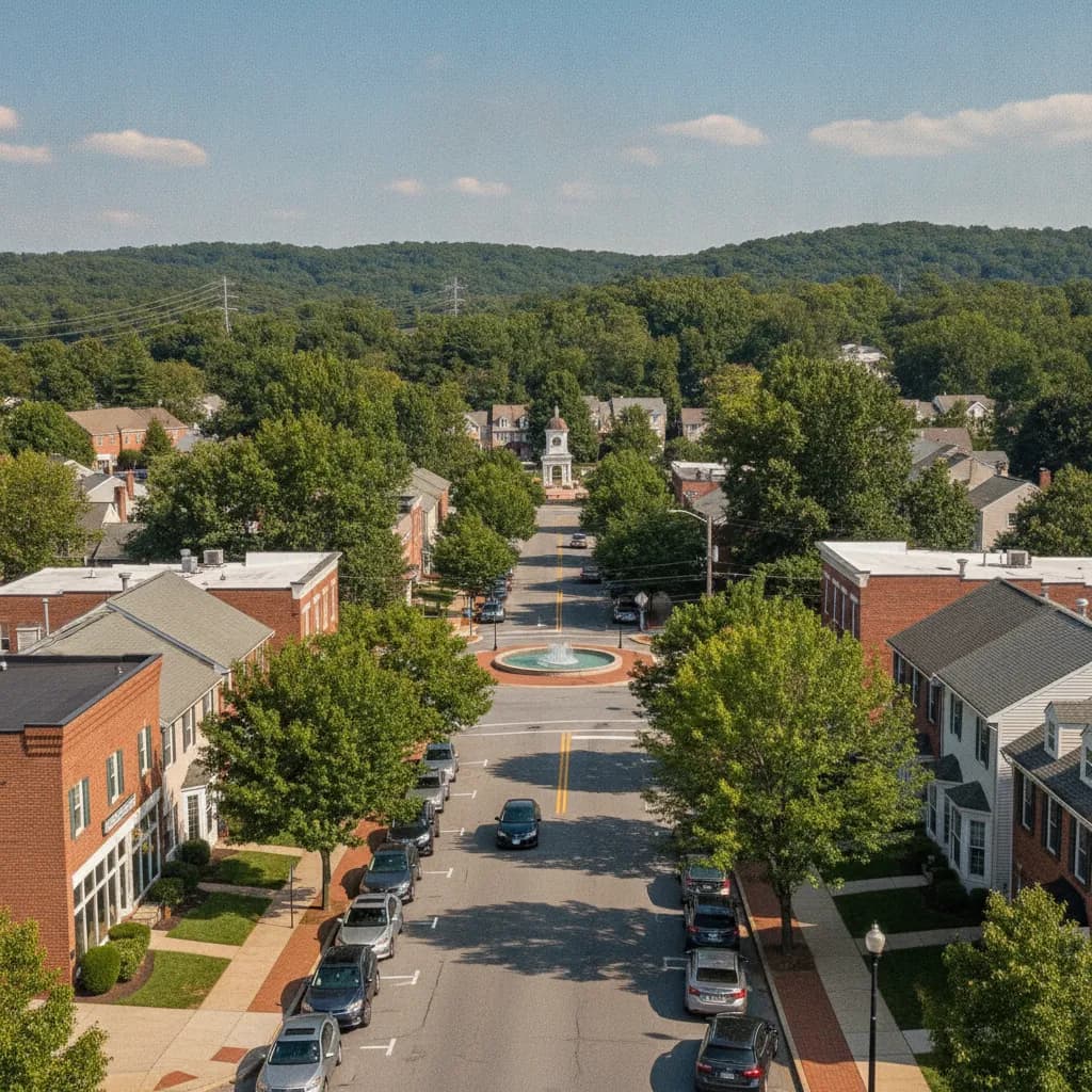 View of Montgomery Village, MD