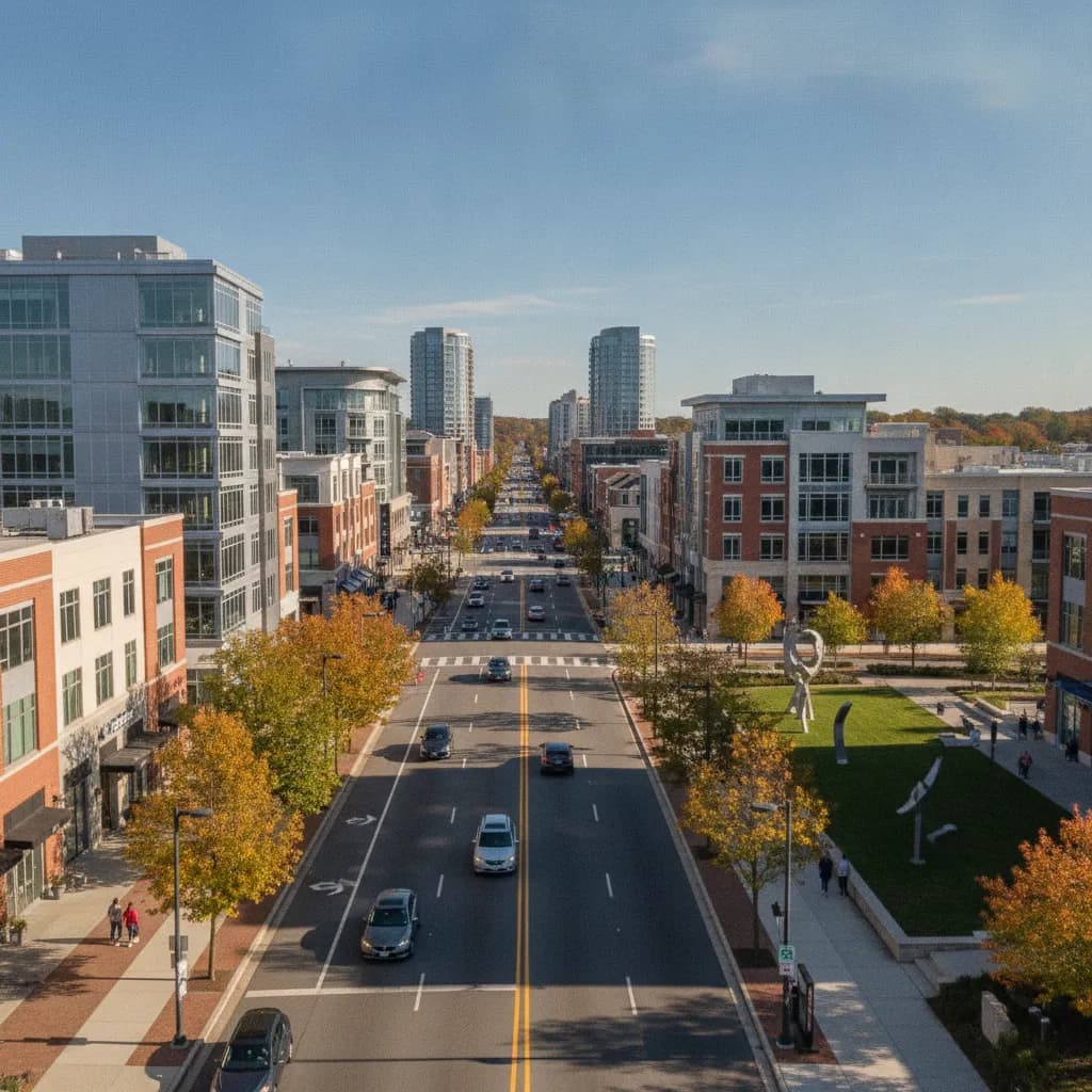 View of North Bethesda, MD