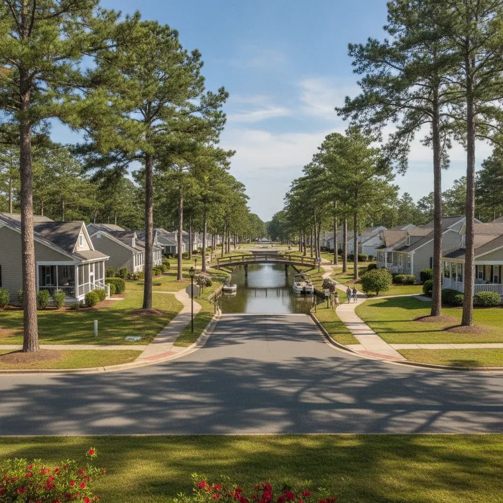 View of Ocean Pines, MD