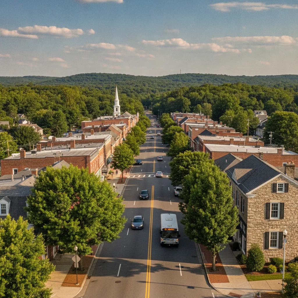 View of Reisterstown, MD