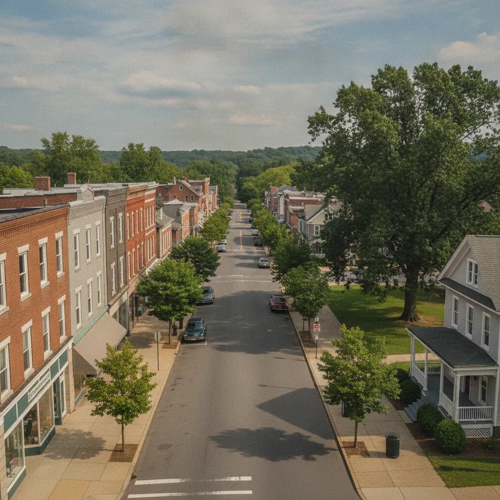 View of Riverdale Park, MD